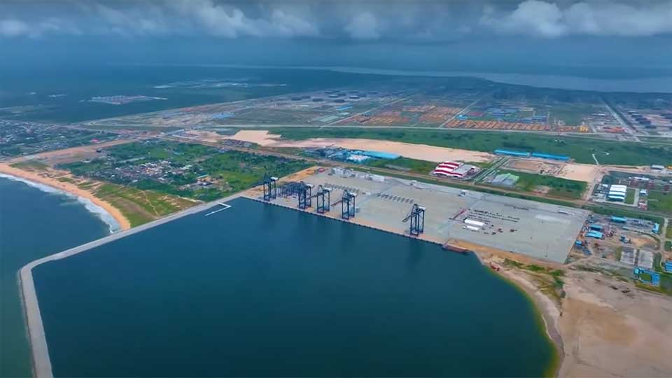 Nigeria opens deep seaport.