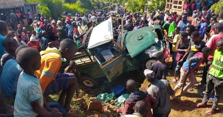 4 People Dead, 20 Injured After Miraa Vehicle Crashes in Meru