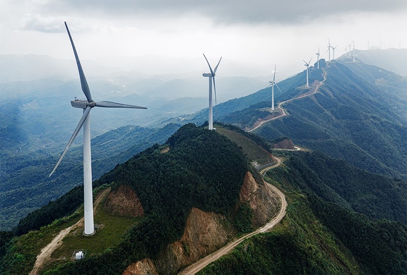 China makes headway in green development