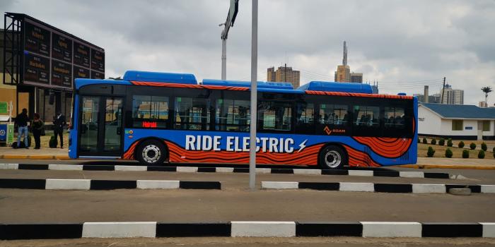 Kenya sees more of Electric buses on roads.