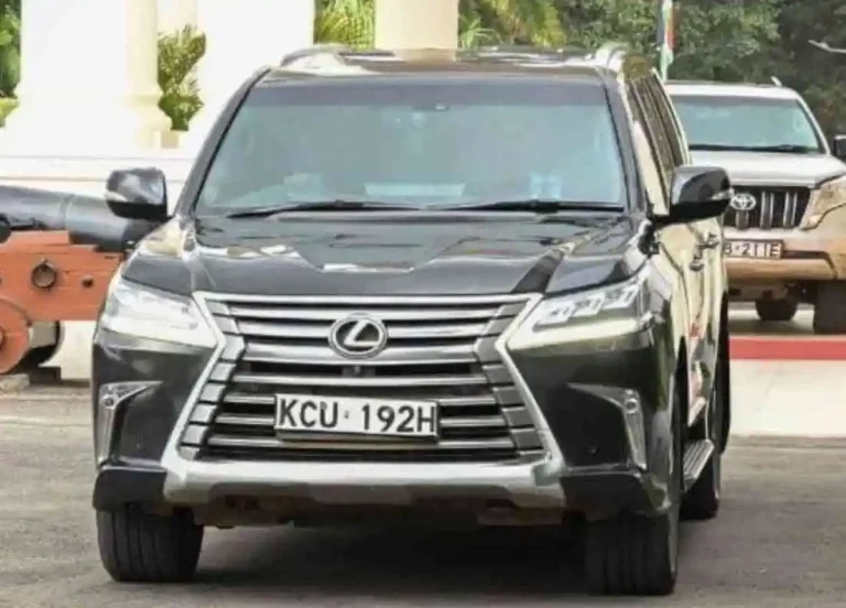 President Ruto Wowed Kenyans with his Car Preference