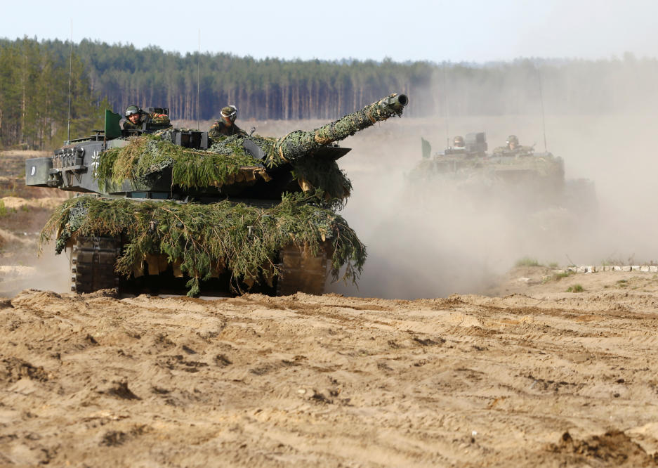 Germany and US to send advanced war tanks to Ukraine