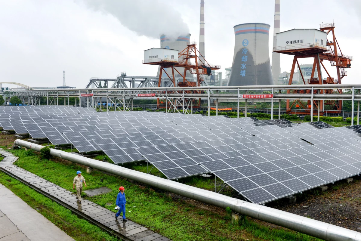 China makes headway in green development.