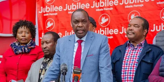 Jubilee SG Suspended from the Party Until Further Notice