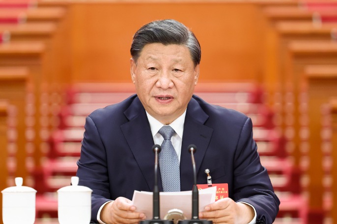 Chinese President Outlines Efforts to Accelerate Developmental Pattern.