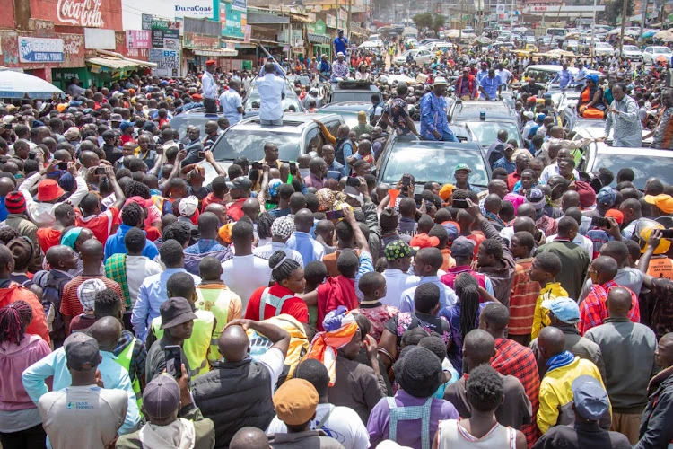 Azimio Showcased Anti-Government Political Rally in Kisii