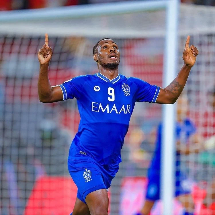 Al-Hilal striker Odion Ighalo could decide the Club World Cup Final against Real Madrid (Photo: Courtesy)