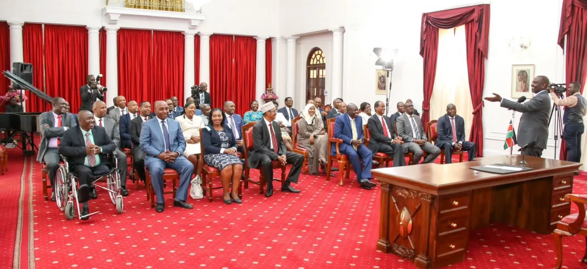 Jubilee MPs Meet President Ruto at State House