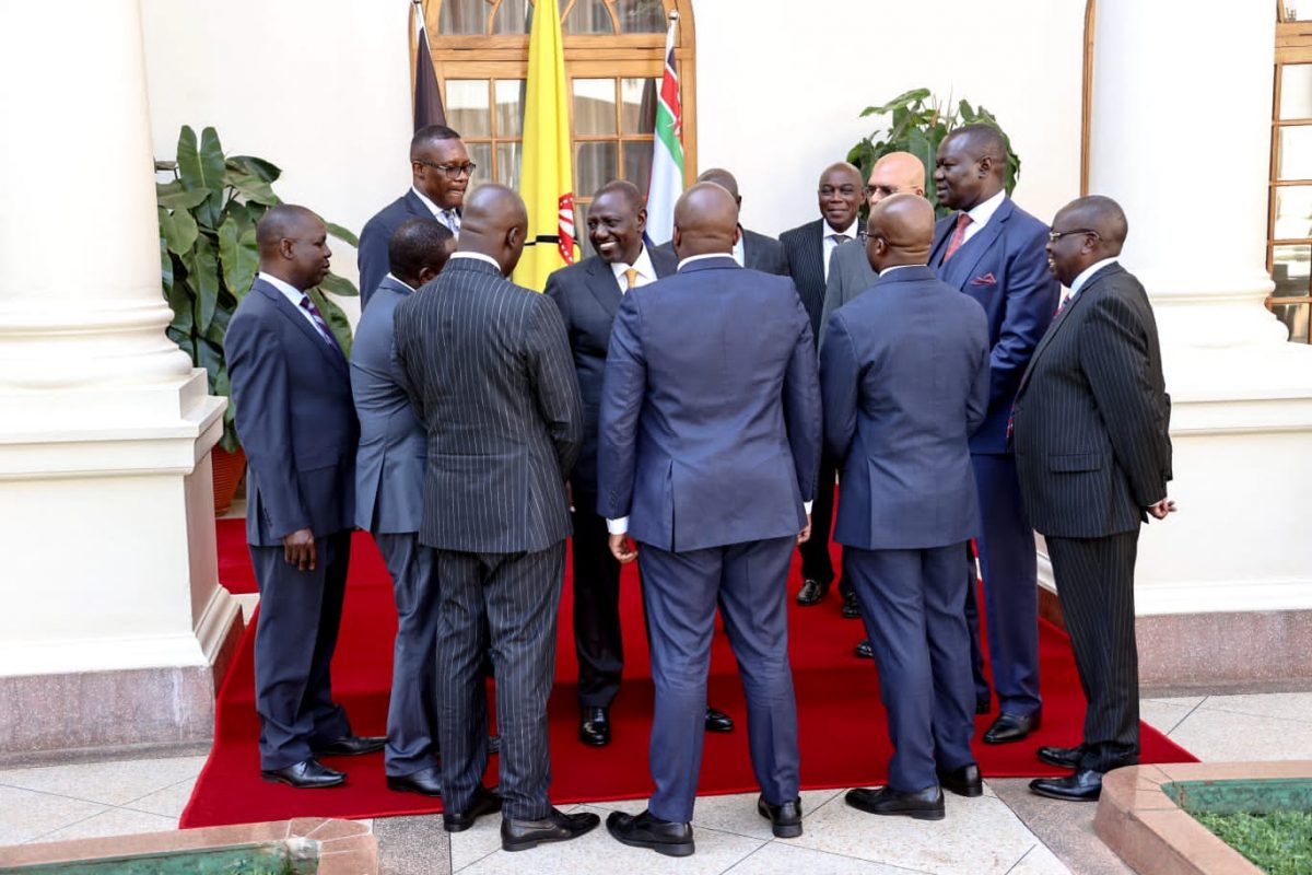 Ruto, Gachagua Meet ODM Party Leaders at State House.