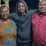 Lil maina and his grandparents