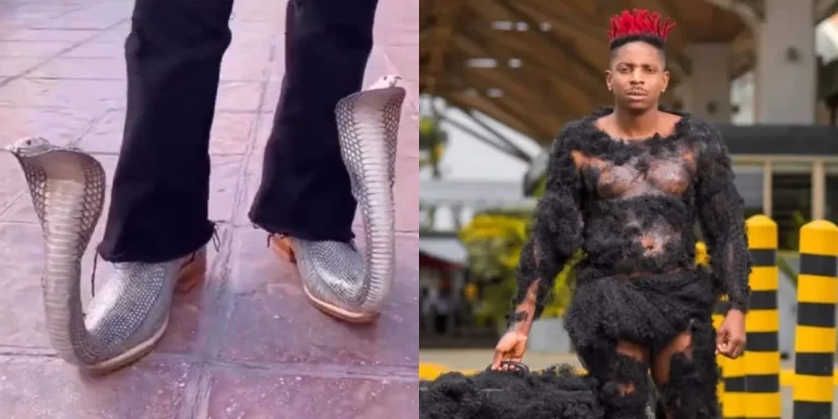 Eric Omondi should not See these Trending Snake Shoes