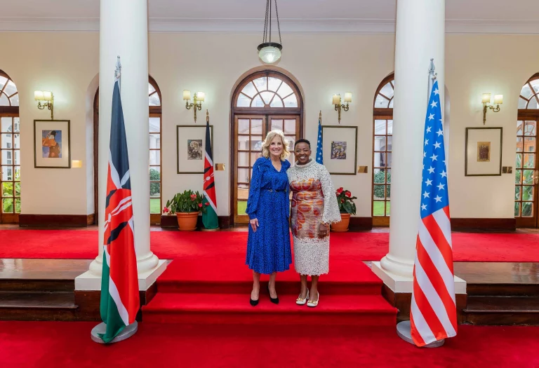 US First Lady in Kenya for Three-Day Developmental Mission