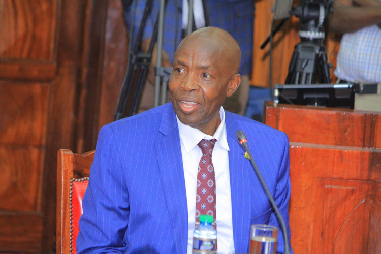 Education Cabinet Secretary Ezekiel Machogu.