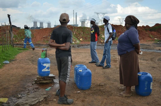 Power Crisis Causes Water Shortage in South Africa.