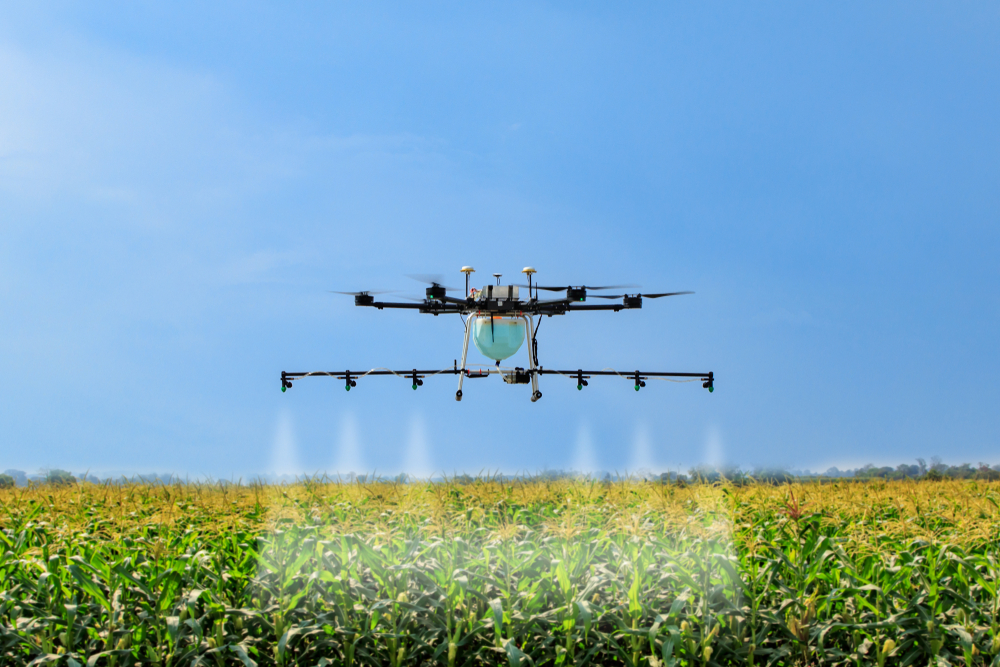 China Advances in the Use of Drones in Agriculture
