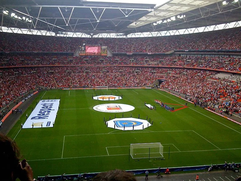 Wembley Stadium will host the Cabarao Cup Final between Manchester United and Newcastle United (Photo: Courtesy)