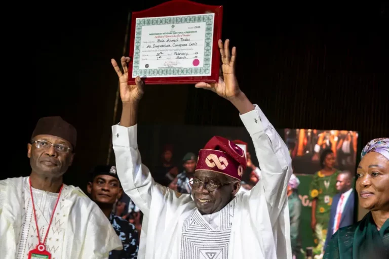 Bola Tinubu Clinches the Top Seat in Nigeria’s Presidential Race