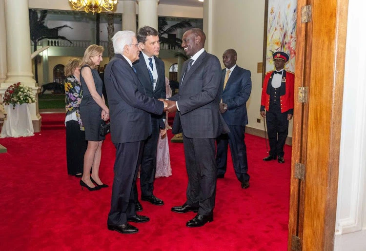 Italian President Sergio Mattarella is in Kenya for Bilateral Talks