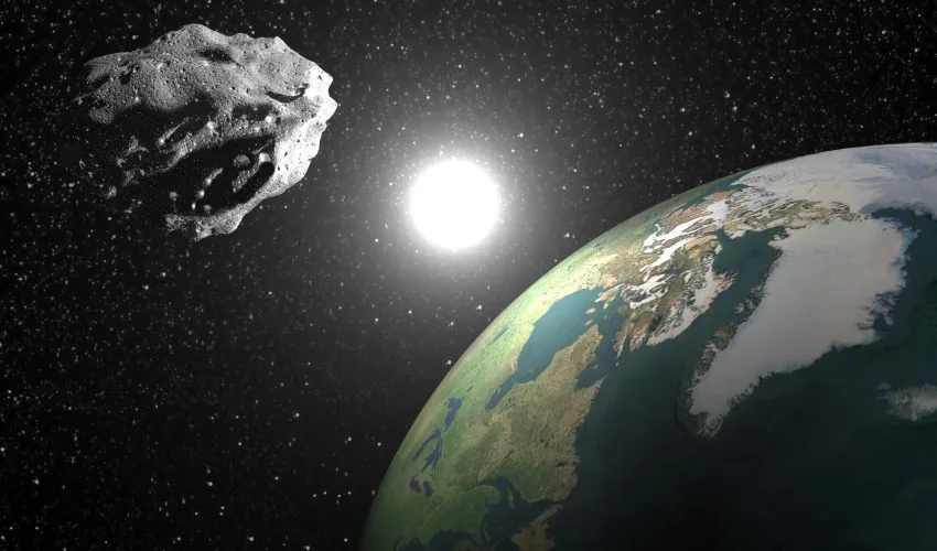 Huge Asteroid to Speed between Moon and Earth