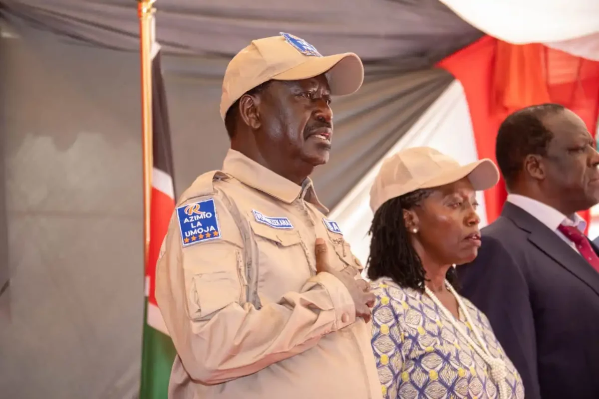 Political Tune as Raila Outlines Advanced Countrywide  Mass Action