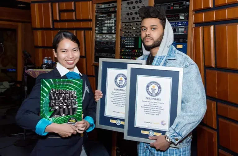 The Weeknd Joins Michael Jackson as He Sets Two Guinness World Records