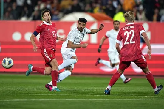 Iran drew 1-1 against Russia on Thursday ahead of their fixture with Kenya on Tuesday (Photo: Sputnik)