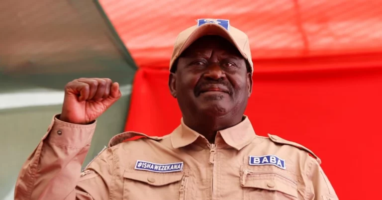 Raila Odinga:  My car was hit 7 times with live Bullets