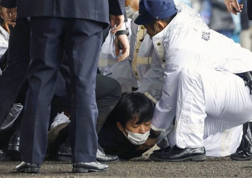 Explosive Device Thrown at Japanese Prime Minister Fumio Kishida