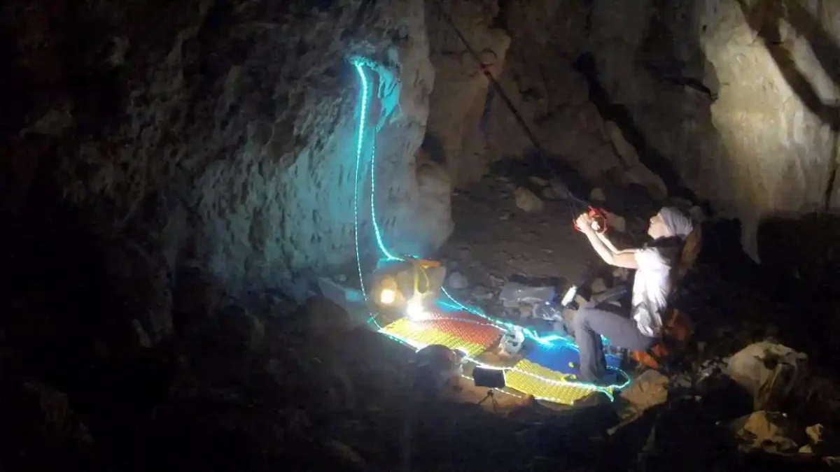 A Spanish Woman emerged out of the cave after spending 500 days in isolation