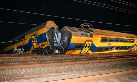 Several Injured following Train Accident in the Netherlands