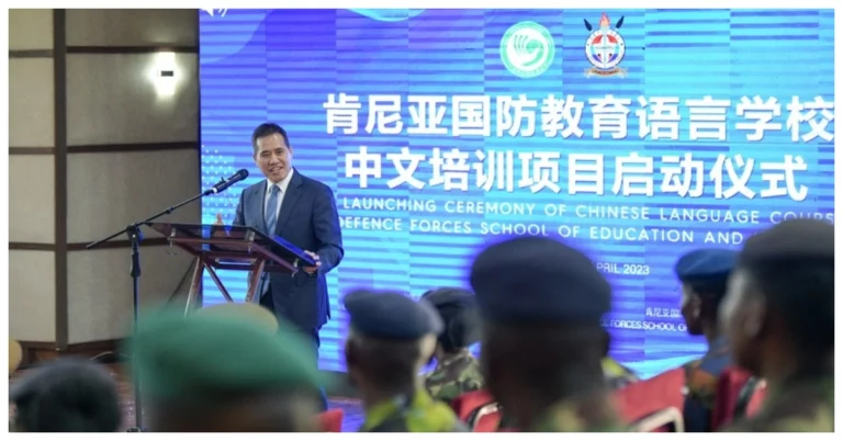KDF Launches Chinese Language Program for Officers