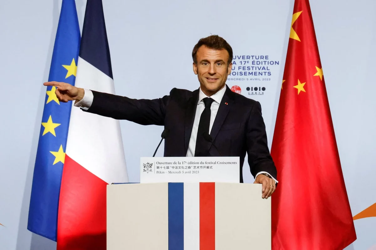 Macron Meets China's Li Qiang as EU Talks Begins in Beijing