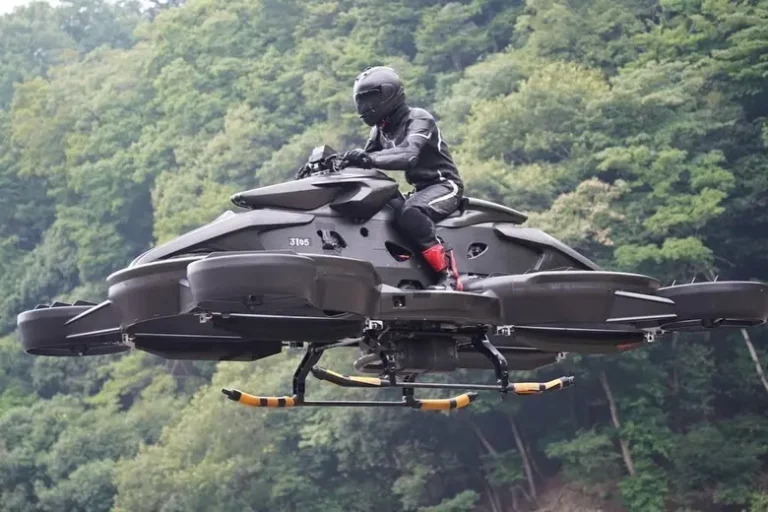 Flying Bike with Science Fiction-Like Features now available for Ksh 77 million