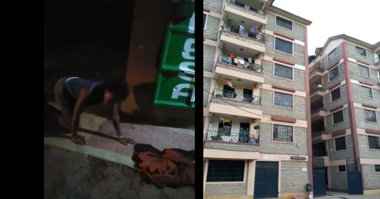Woman gets thrown off building in Kasarani after quarreling with her lover
