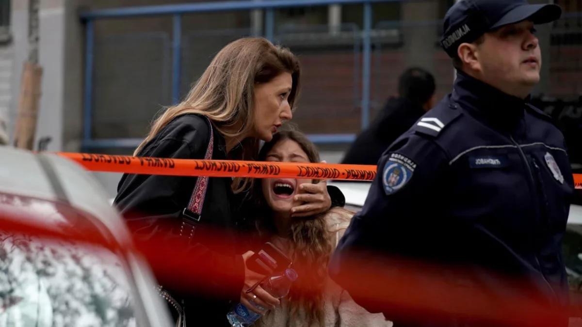 Serbia school shooting that left eight children dead and a guard
