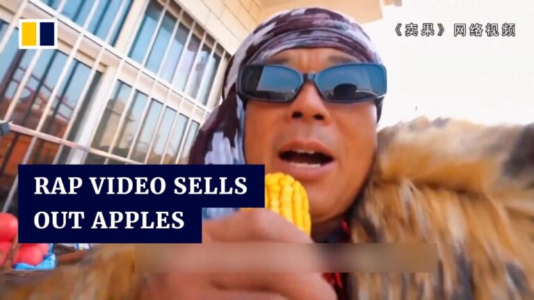 Chinese farmer Creates Rap Video to Boost Apple Sales