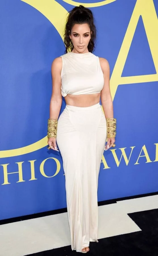 Kim Kardashian at the CFDA 2019