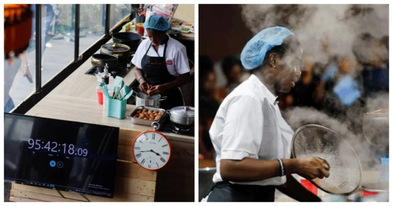 Nigerian Chef Wins World Record for Cooking for 100 Hours