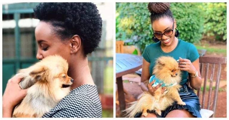 Michelle Ntalami Pens Heartfelt Message Mourning Puppy Pixel
