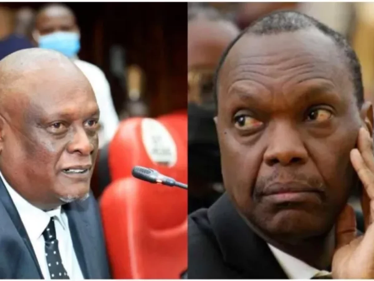 Reinstates expelled Jubilee Officials, David Murathe and Jeremiah Kioni.
PHOTO/Courtesy