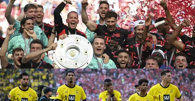 Bayern Munich wins 11th Bundesliga title as Dortmund slips