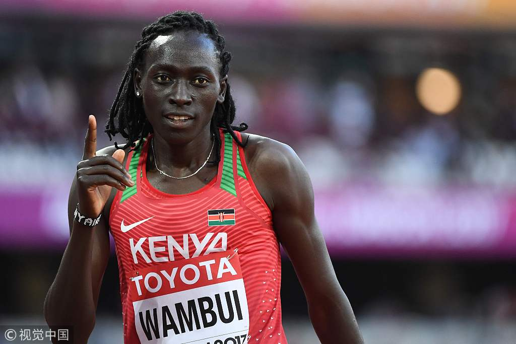 testosterone levels ban: Margaret Wambui
