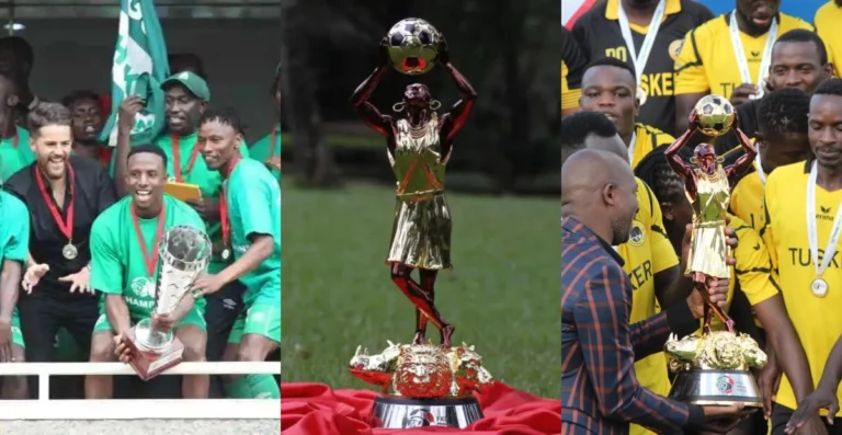 Mixed Reactions! KSh 5 Million 24 Carat Trophy: Did league winners Gor Mahia get this trophy?