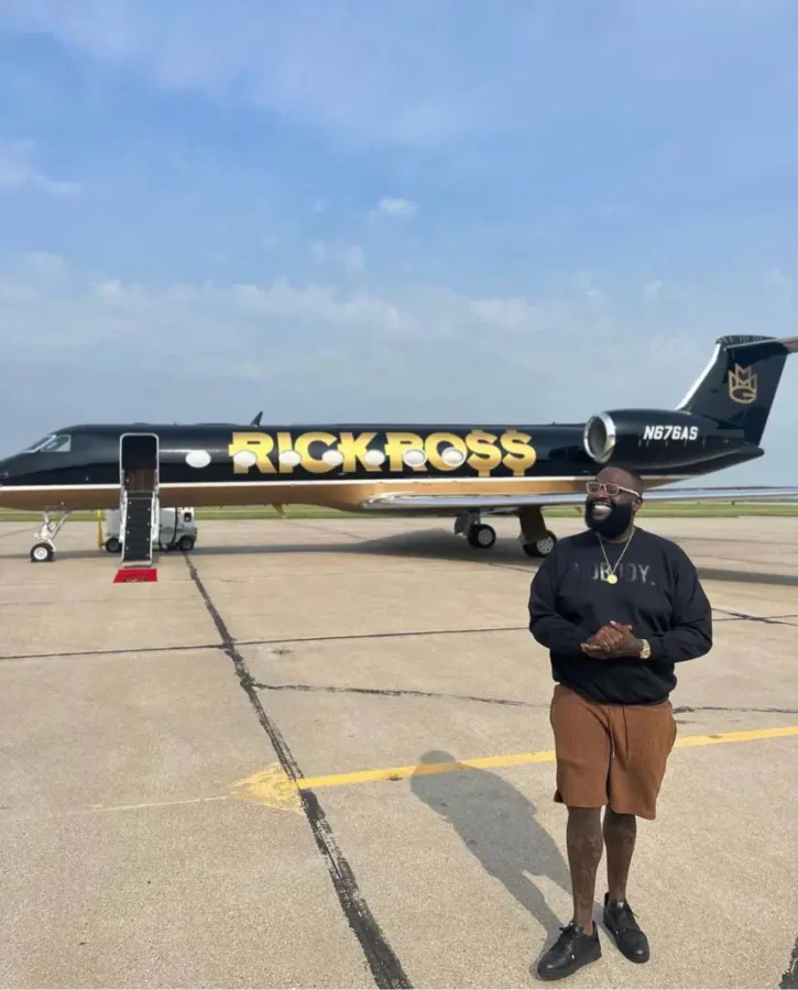 Rick Ross Unveils Customized Plane Taking Luxury to New Heights.