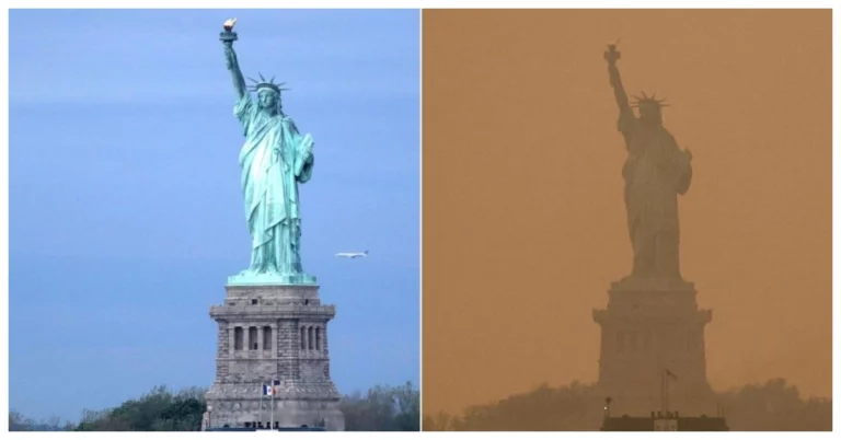 Wildfire Smoke Chokes New York City, Sparking Air Quality Emergency