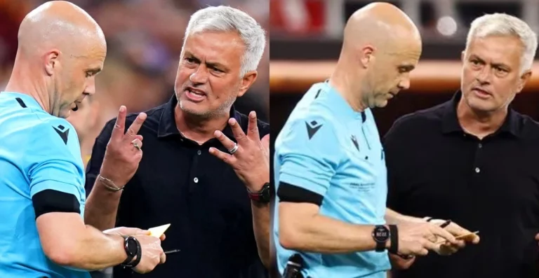 Jose Mourinho: Banned for four matches for confronting referee Anthony Taylor