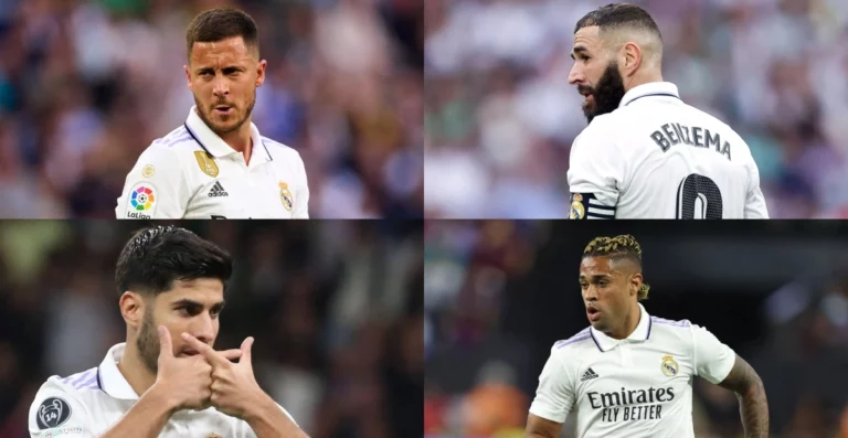 Real Madrid’s Benzema, Asensio, Mariano and Hazard get the treat for farewells