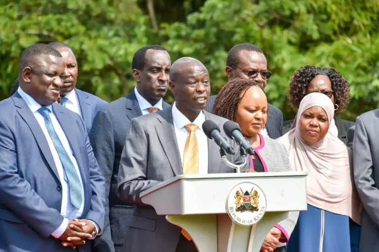 Deputy President Assures Governors of County Funds