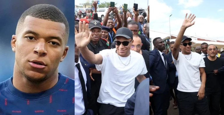 Mbappe Visits Cameroon, Father’s Native Home, And Fans Did Not Disappoint
