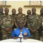 General declares coup on TV
